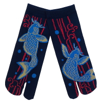 お祭り！和柄足袋ソックス！矢絣